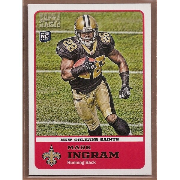 2011 Topps Magic Rookies #10B Mark Ingram SP/ red border