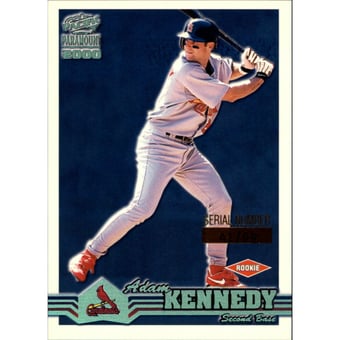 2000 Paramount Holographic Silver #195 Adam Kennedy