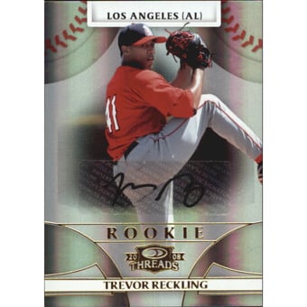2008 Donruss Threads #131 Trevor Reckling AU/875