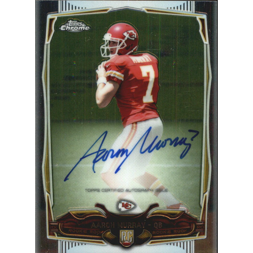 2014 Topps Chrome Rookie Autographs #129 Aaron Murray