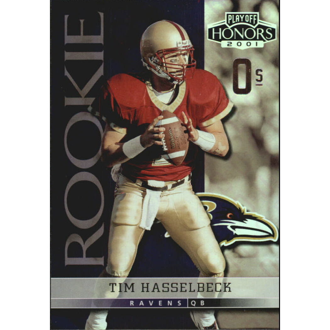 2001 Playoff Honors X's and O's #107 Tim Hasselbeck/80