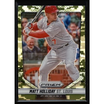 2014 Panini Prizm Prizms Camo #20 Matt Holliday