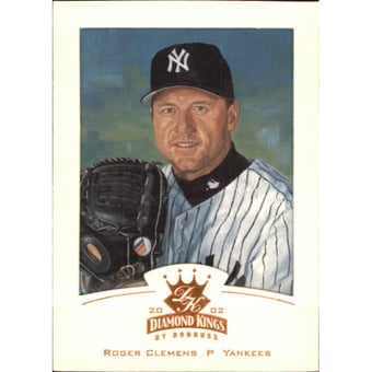 2002 Diamond Kings Bronze Foil #29 Roger Clemens