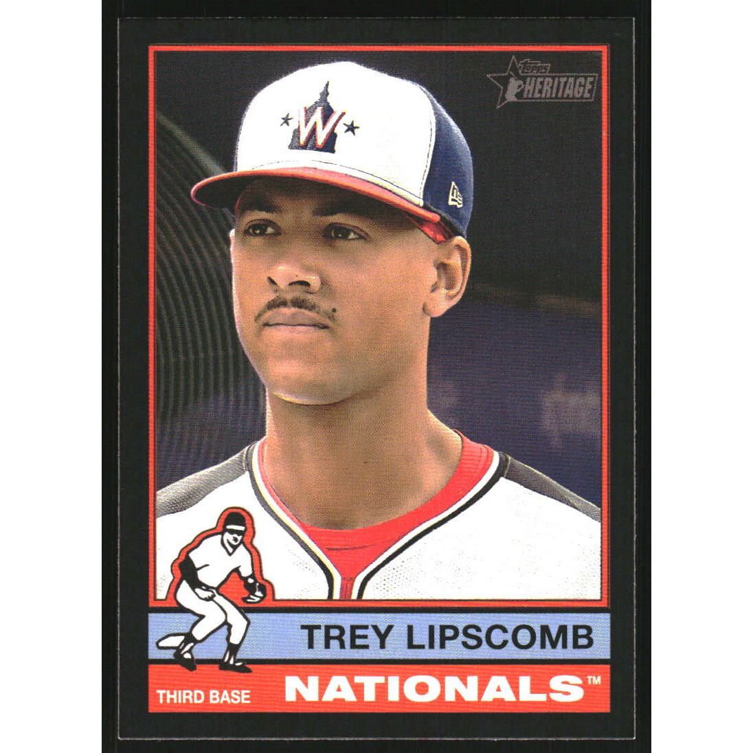 2025 Topps Heritage Black Border #115 Trey Lipscomb