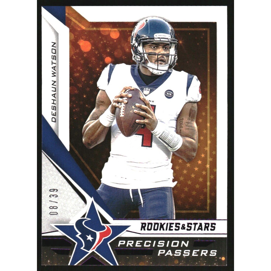 2019 Rookies and Stars Precision Passers Purple #7 Deshaun Watson