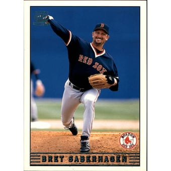 1999 Pacific Crown Collection Platinum Blue #49 Bret Saberhagen