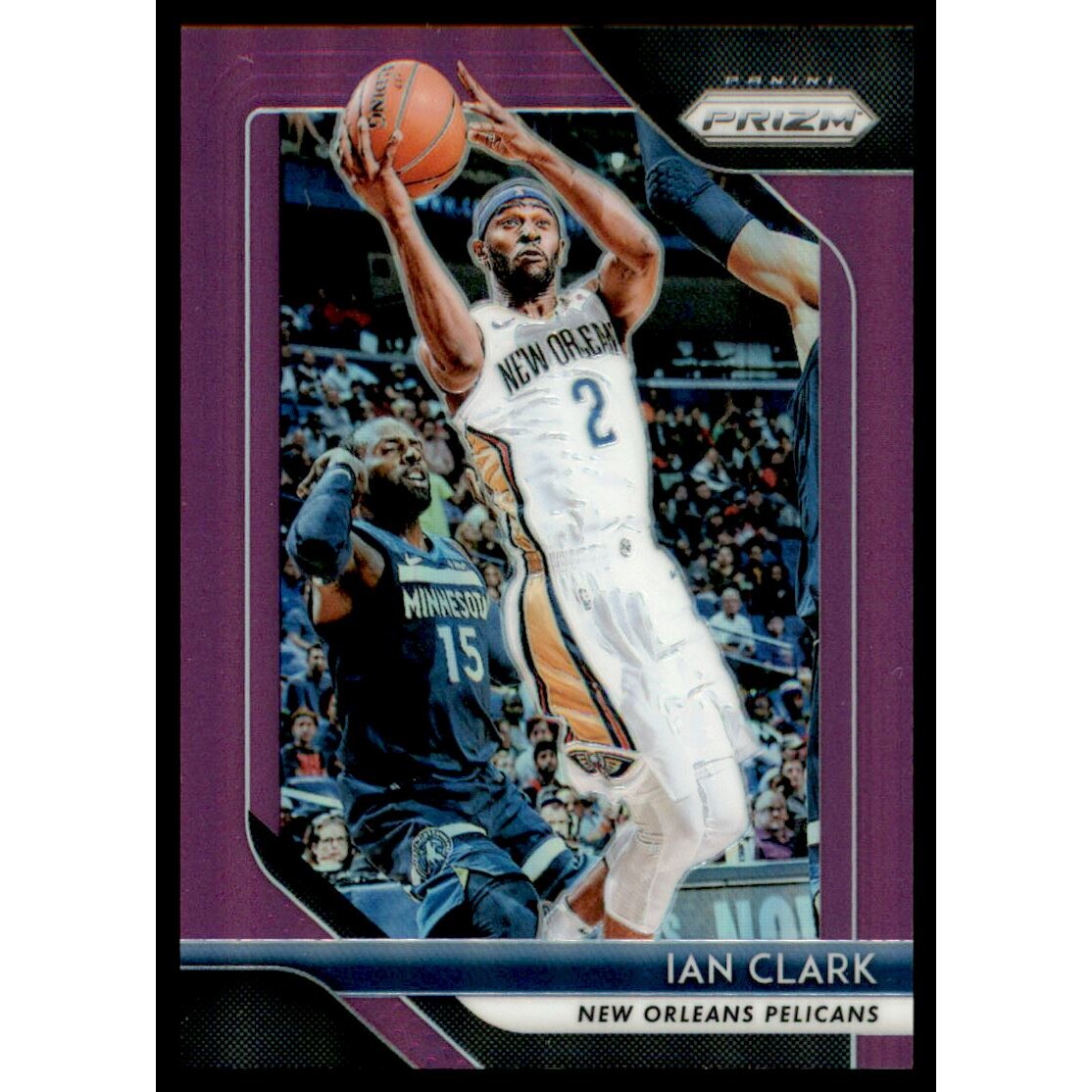 2018-19 Panini Prizm Prizms Purple #207 Ian Clark. rookie card picture