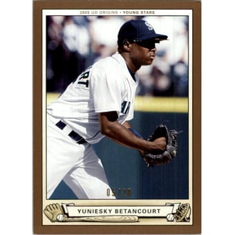 2005 Origins Gold #216 Yuniesky Betancourt YS
