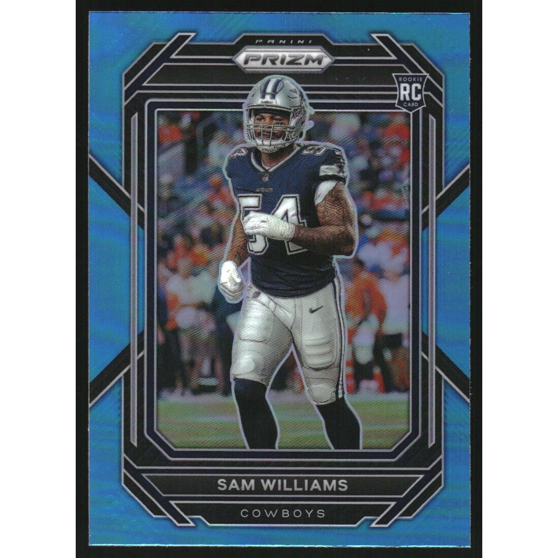 2022 Panini Prizm Prizms Light Blue #393 Sam Williams