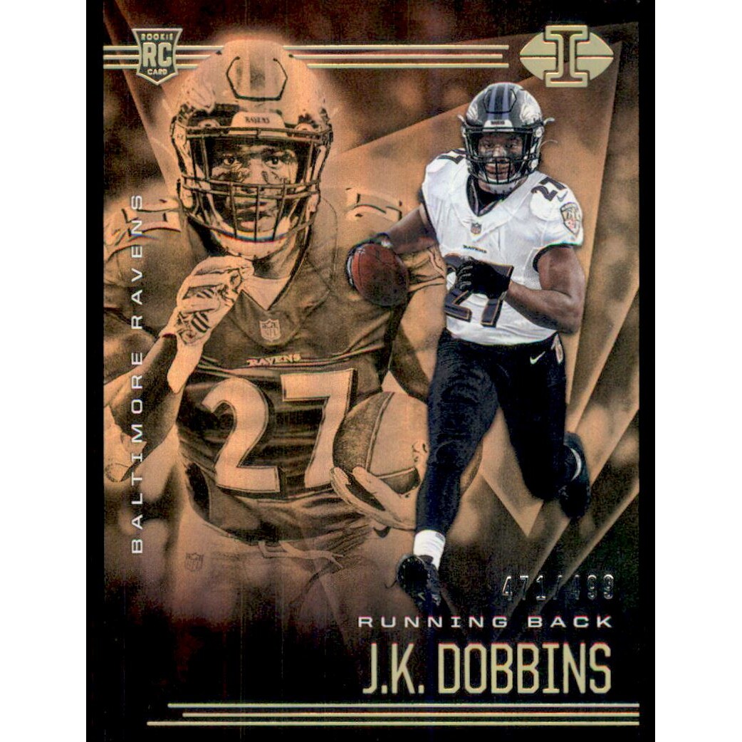 2020 Panini Illusions Bronze #13 J.K. Dobbins