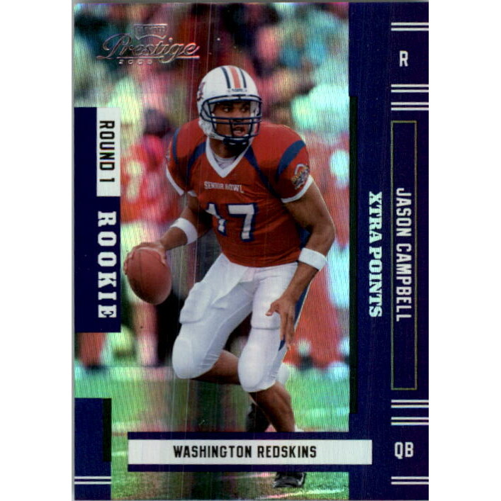 2005 Playoff Prestige Xtra Points Purple #163 Jason Campbell