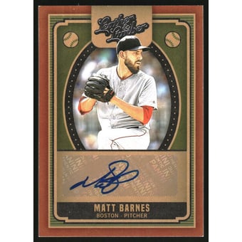 2019 Panini Leather and Lumber Autographs #5 Matt Barnes