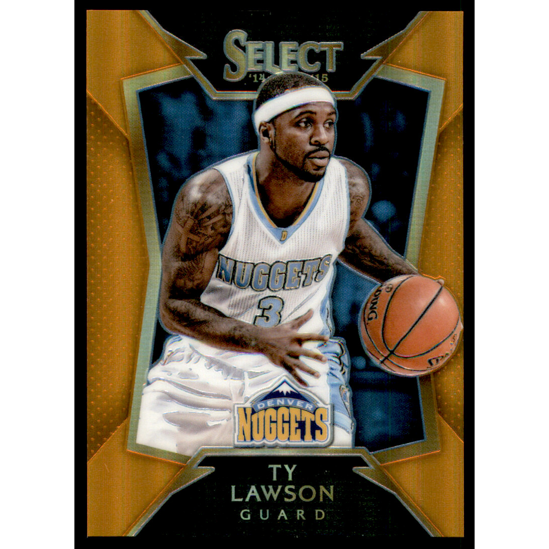 2014-15 Select Concourse Prizms Orange #54 Ty Lawson