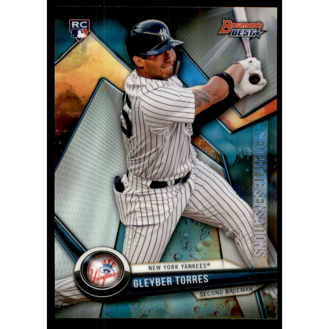 2018 Bowman's Best Neophyte Sensations Refractors #NSGT Gleyber Torres