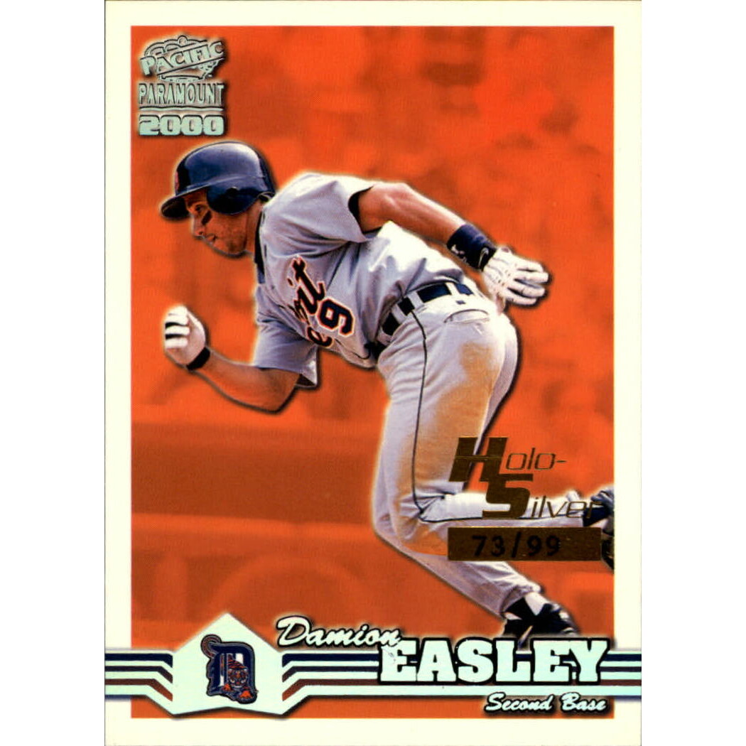 2000 Paramount Holographic Silver #86 Damion Easley