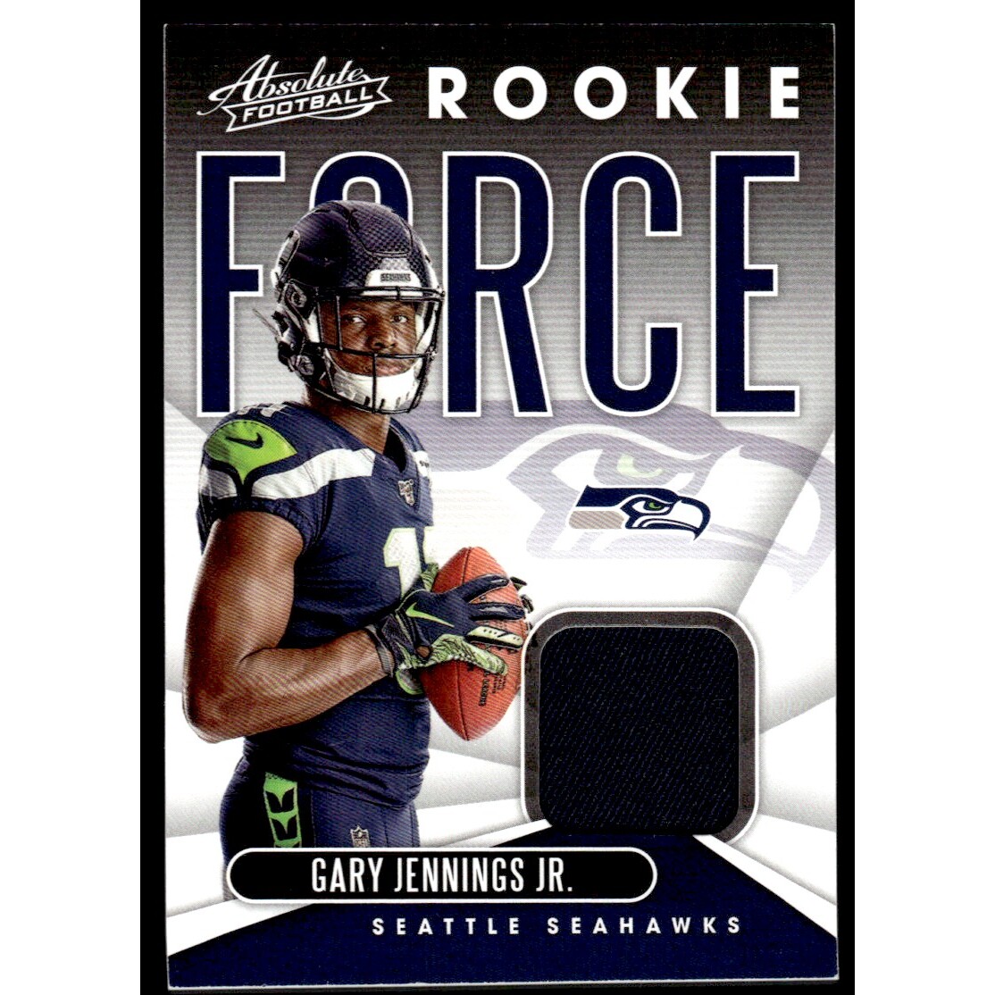 2019 Absolute Rookie Force Jerseys #12 Gary Jennings Jr.
