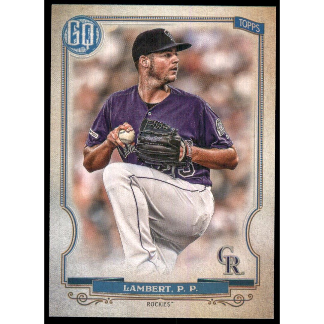 2020 Topps Gypsy Queen Bazooka Back #267 Peter Lambert. rookie card picture