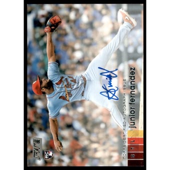 2020 Stadium Club Autographs #AJF Junior Fernandez