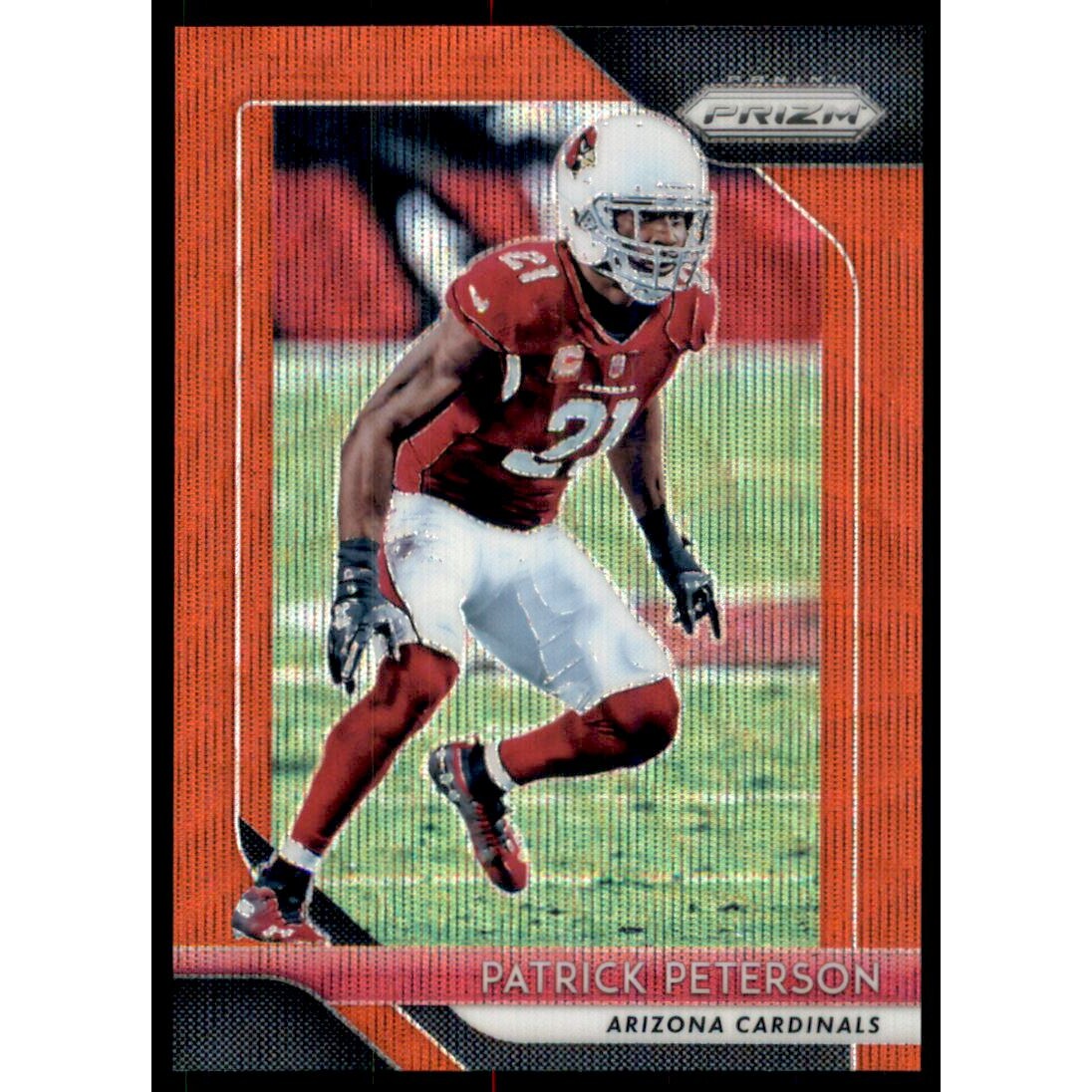 2018 Panini Prizm Prizms Red Wave #195 Patrick Peterson