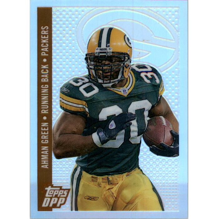 2006 Topps Draft Picks and Prospects Chrome Bronze Refractors #2 Ahman Green 2006 Topps Draft Picks and Prospects Chrome Bronze Refractors #2 Ahman Green