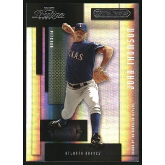 2004 Playoff Prestige Xtra Bases Black #188 John Thomson