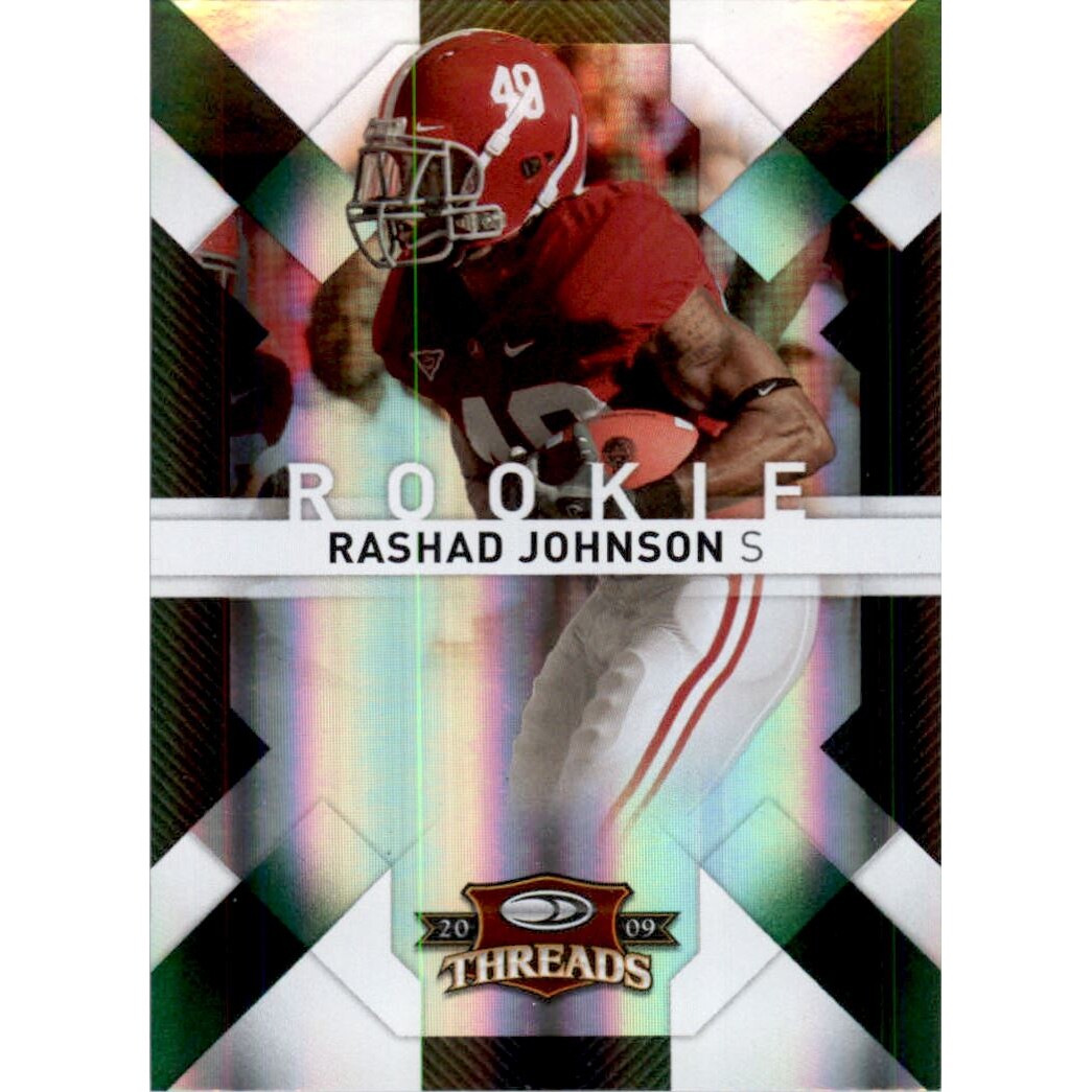 2009 Donruss Threads Retail Green #183 Rashad Johnson
