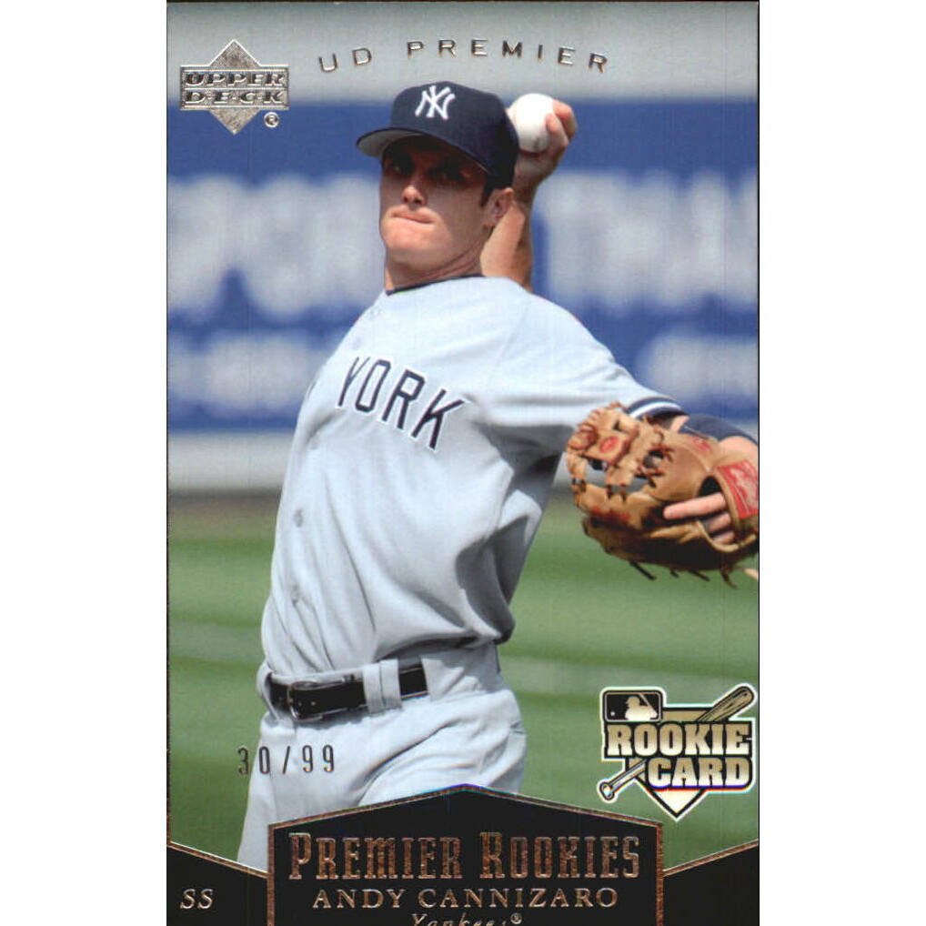 2007 Upper Deck Premier Silver #229 Andy Cannizaro. rookie card picture
