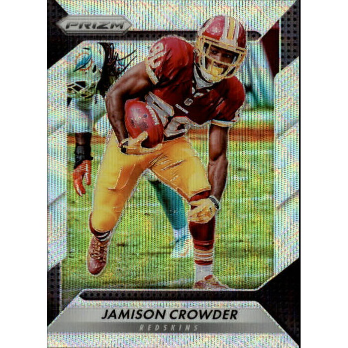 2016 Panini Prizm Prizms Blue Wave #147 Jamison Crowder