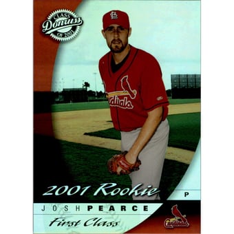2001 Donruss Class of 2001 First Class #190 Josh Pearce