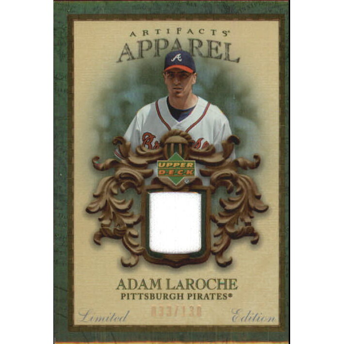 2007 Artifacts MLB Apparel Limited #AL Adam LaRoche
