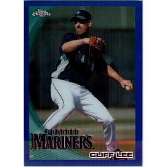 2010 Topps Chrome Blue Refractors #40 Cliff Lee