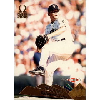 2000 Pacific Omega Gold #136 Kazuhiro Sasaki