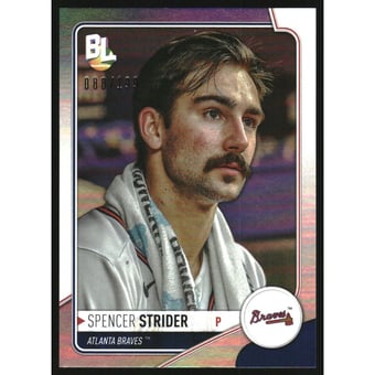 2023 Topps Big League Wrapper Redemption Silver Foil #WR77 Spencer Strider