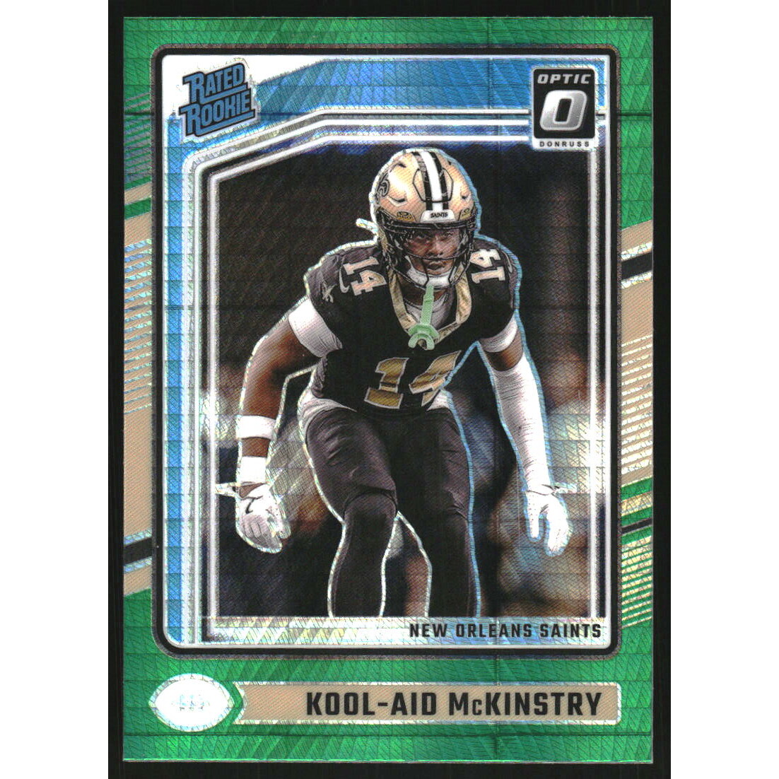 2024 Donruss Optic Green Hyper #264 Kool-Aid McKinstry RR