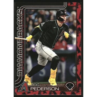 2025 Topps Team Color Border #127 Joc Pederson