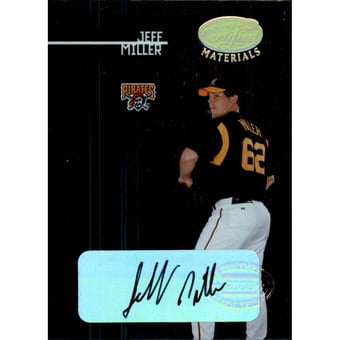 2005 Leaf Certified Materials #217 Jeff Miller NG AU T2 RC