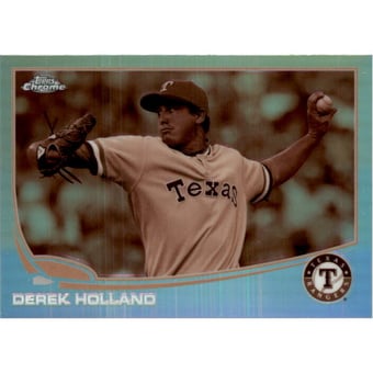 2013 Topps Chrome Sepia Refractors #53 Derek Holland