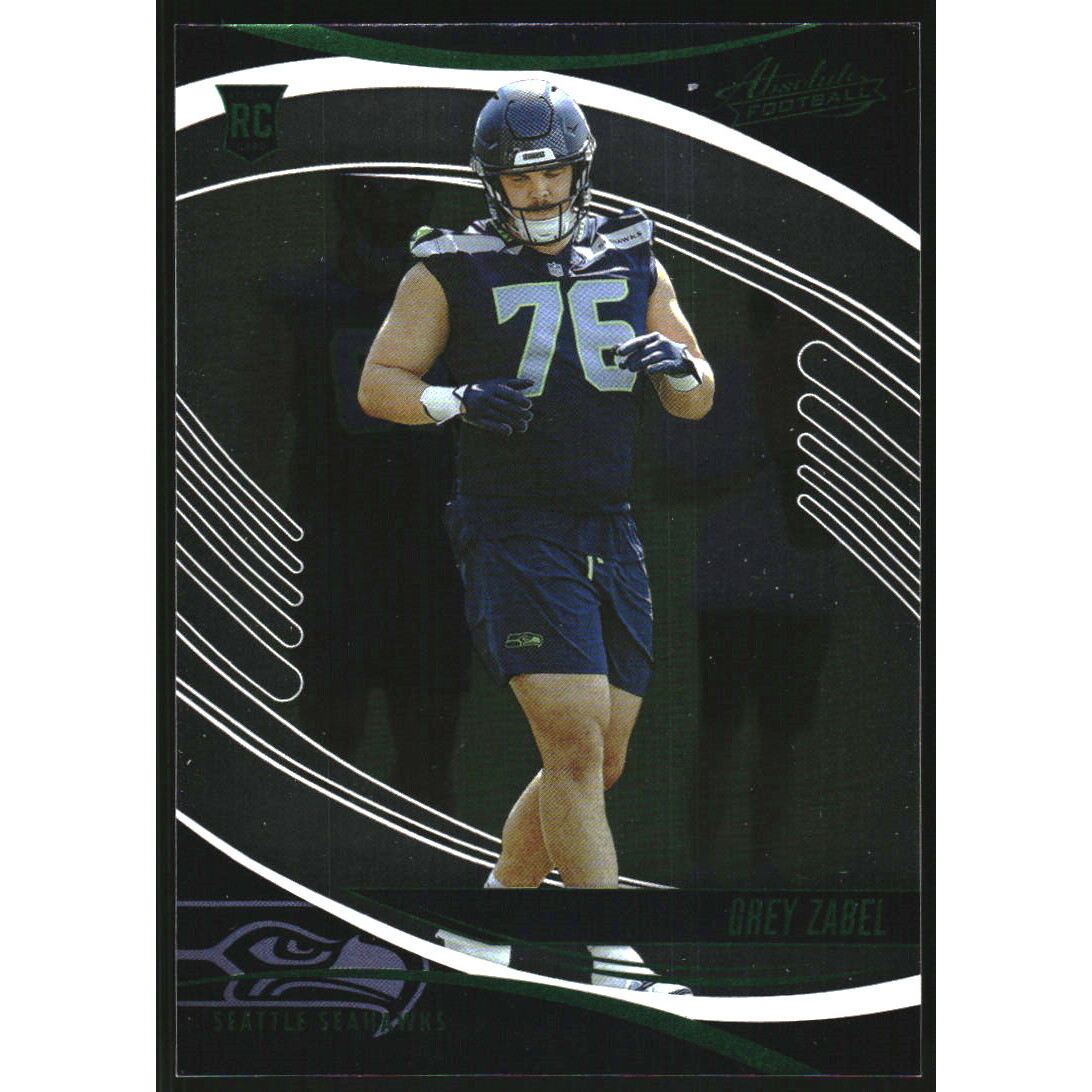 2025 Absolute Green #125 Grey Zabel