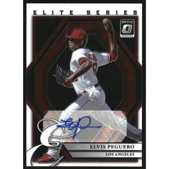 2022 Donruss Optic The Elite Series Signatures #22 Elvis Peguero