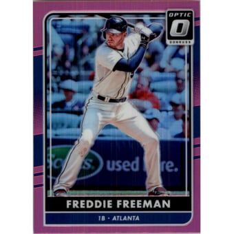 2016 Donruss Optic Pink #96 Freddie Freeman