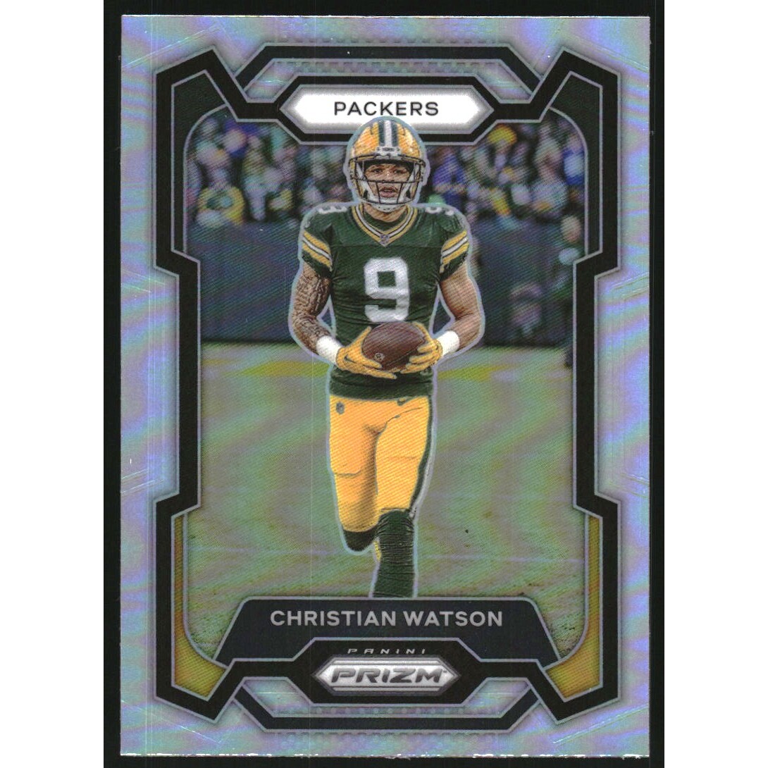 2023 Panini Prizm Prizms Silver #107 Christian Watson