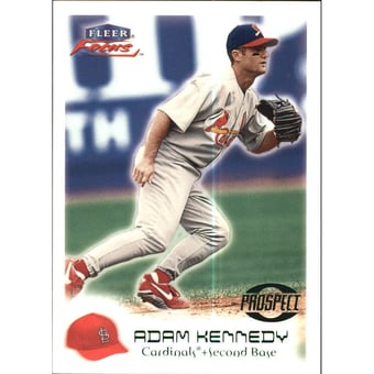 2000 Fleer Focus Masterpiece Mania #240 Adam Kennedy