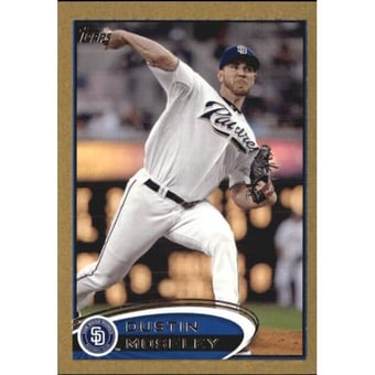 2012 Topps Mini Gold #448 Dustin Moseley