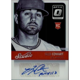 2016 Donruss Optic Studio Signatures #24 Kaleb Cowart
