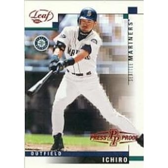 2003 Leaf Press Proofs Red #95 Ichiro Suzuki