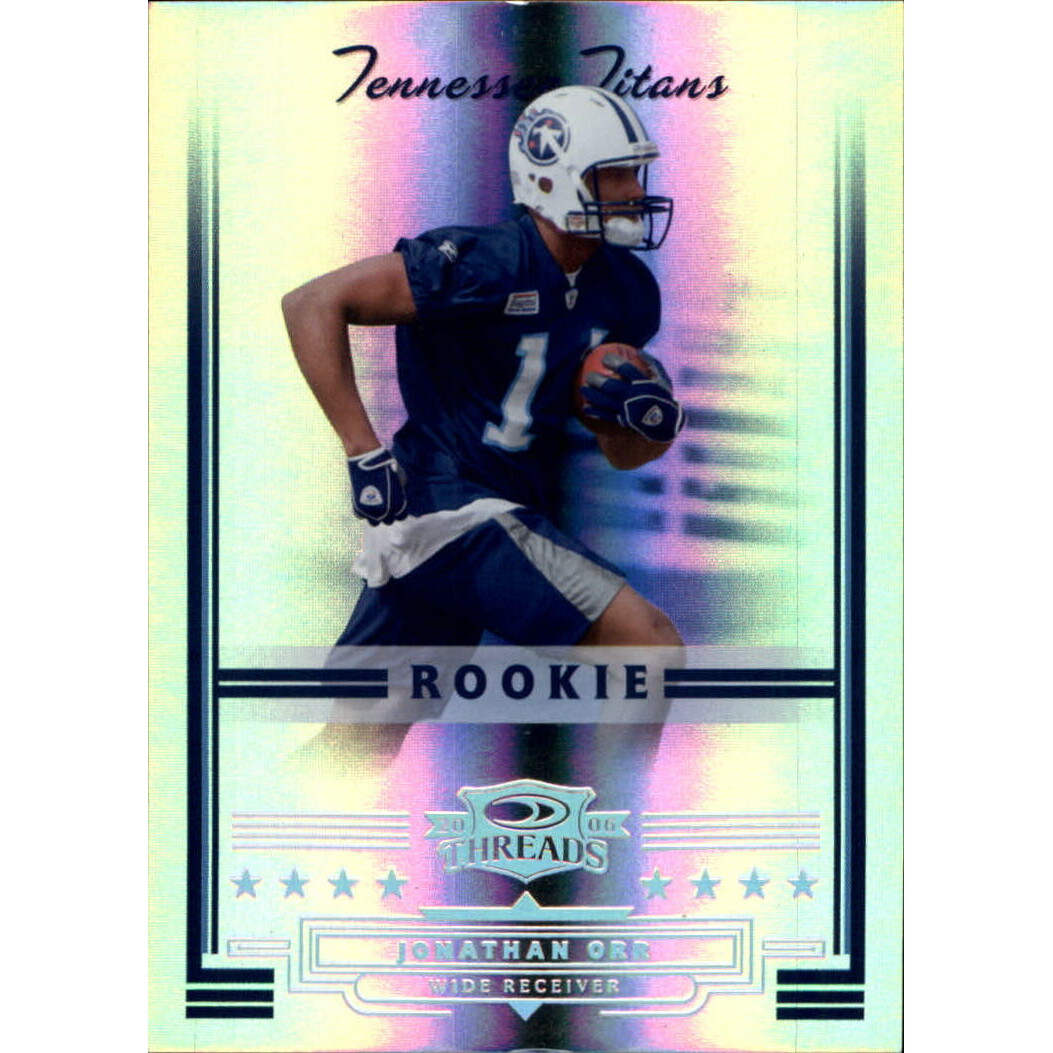 2006 Donruss Threads Silver Holofoil #177 Jonathan Orr. rookie card picture
