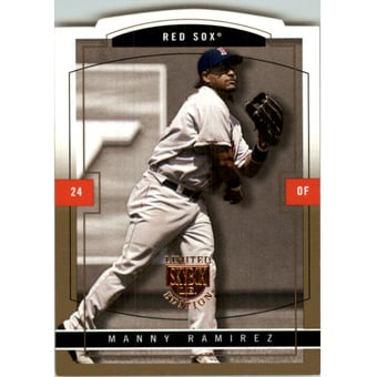 2004 SkyBox LE Gold Proof #43 Manny Ramirez