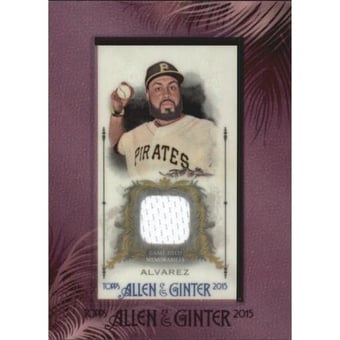 2015 Topps Allen and Ginter Framed Mini Relics #FMRPA Pedro Alvarez
