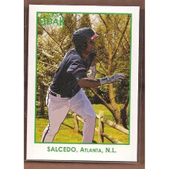 2011 TRISTAR Obak Green #84 Edward Salcedo