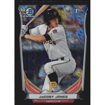 2014 Bowman Chrome Mini Factory Set Black Shimmer Refractors #116 JaCoby Jones